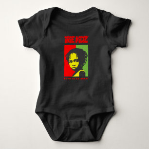 Body Combinaison de bébé d'enfant d'IRIE KIDZ® "Rasta"