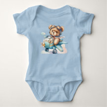 Combinaison de saut d'ours en peluche