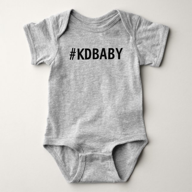 Body Combinaison du football de bébé de KD (Devant)