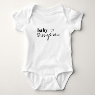 Body Combinaison du Jersey de bébé