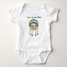 Combinaison du Jersey de bébé de Lipan Apache