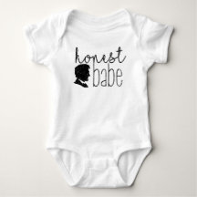 Combinaison honnête d'Abe Lincoln de bébé