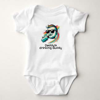 Body Combinaison humoristique pour bébé rigolo buveur