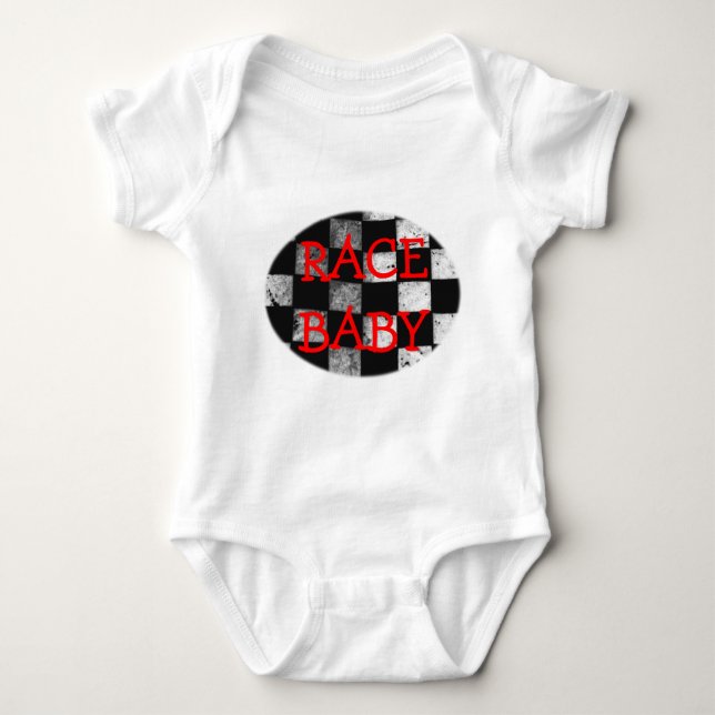 Body Combinaison personnalisable de drapeau Checkered (Devant)