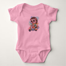 Combinaisons rose bébé