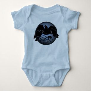 Body Combinaisons Tribal Raven Baby Top Creeper Baby Ra