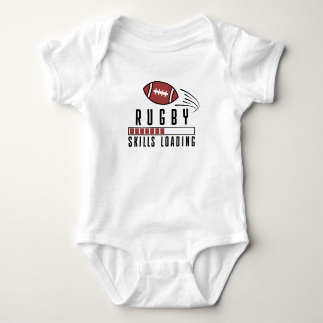 Body Compétences en rugby pour bébé en rugby Chargement (Devant)