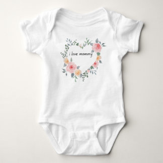 Body conception de t-shirt j'aime maman