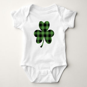 Body Conception de trèfle shamrock carreau buffle vert-