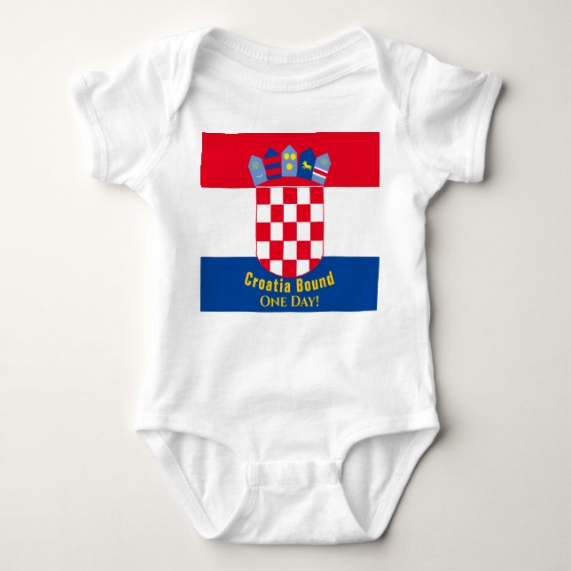 Body Conception du drapeau lié à la Croatie (Devant)