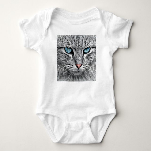 Body Conception fractale du visage de chat (Devant)