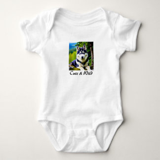 Body Conception graphique Bébé Jumpsuit Wolf