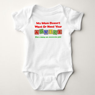 Body Conseils Parentaux Drôle de Romper Creeper