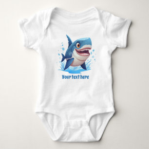 Body Cool plage requin ajouter texte garçon bébé garçon