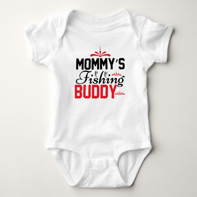 Body cool unisex maman's de pêche pote mot art (Devant)