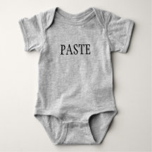 Copie/pâte Onsies pour des bébés