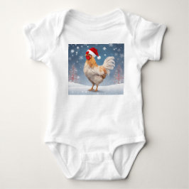 Body Coq de Noël fantaisie, Arrière - plan de neige, Va