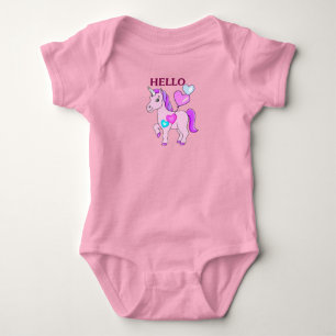 Body corps bébé licorne .