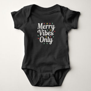 Body Correspondance famille Noël Joyeux Vibes seulement