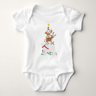 Body Costume bébé de Noël jolies animaux ours polaire