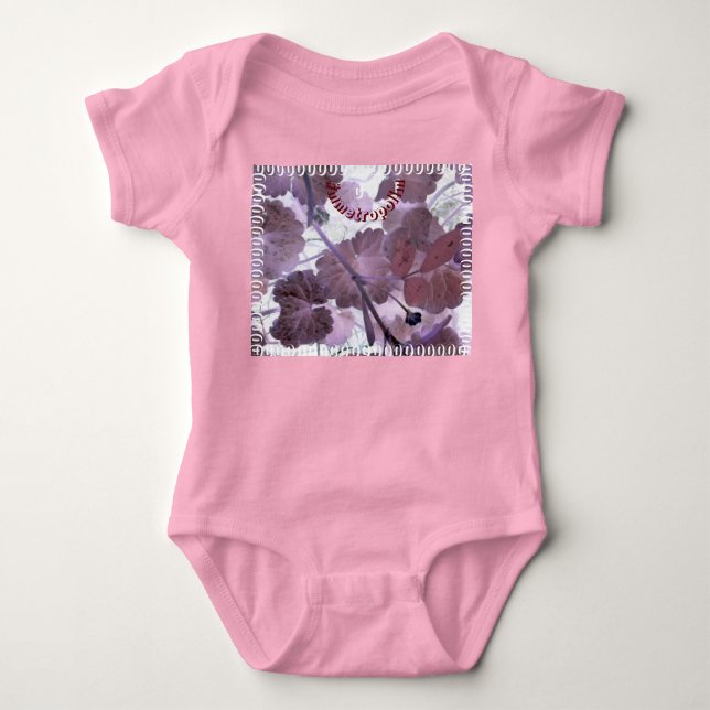 Body Costume bébé Jersey pour fille Nouveau-né à 24mois (Devant)