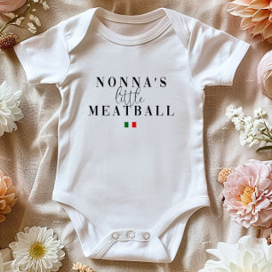 Body Costume bébé Little Meatball Italien Baby
