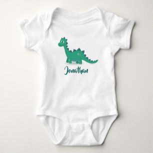 Body Costume bleu de bébé de dinosaure