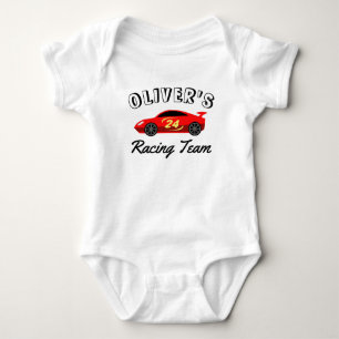 Body Costume carrossable pour bébé racecaire personnali