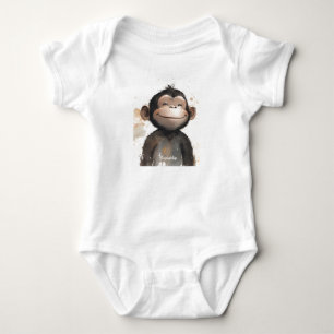 Body Costume corporel personnalisé pour singe-bébé