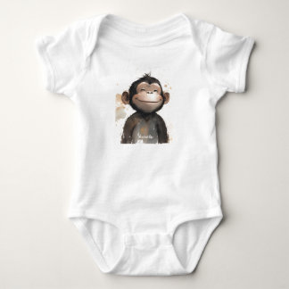 Body Costume corporel personnalisé pour singe-bébé