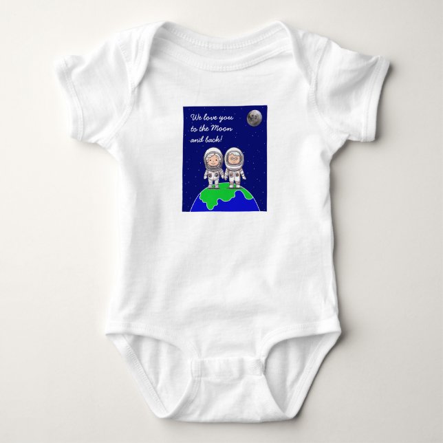Body Costume de bébé avec grands-parents par Jo Images (Devant)