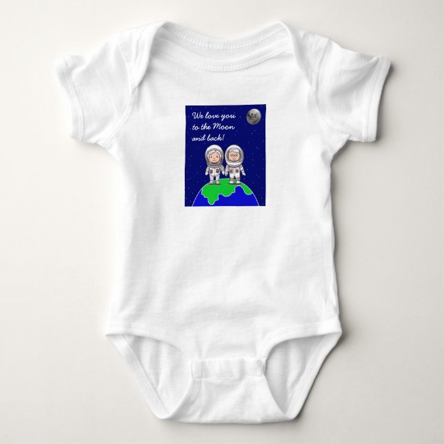 Body Costume de bébé avec grands-parents par Jo Images (Devant)