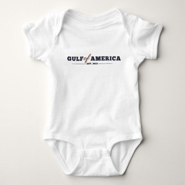Body Costume de bébé Jersey du Golfe de l'Amérique T-sh (Devant)