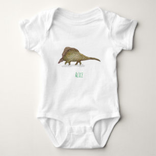 Body Costume de bébé Pangolin à une pièce avec nom de b