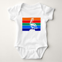 Costume de bébé patriotique, drapeau de Saint-Péte