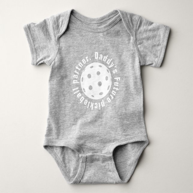 Body Costume de bébé pour partenaire de basket de papa (Devant)