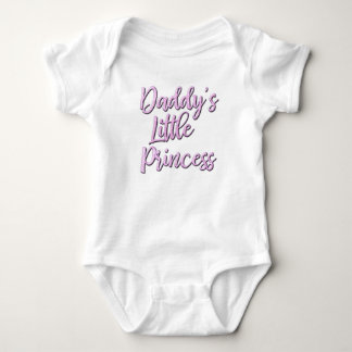 Body Costume de la petite princesse de papa pour bébé