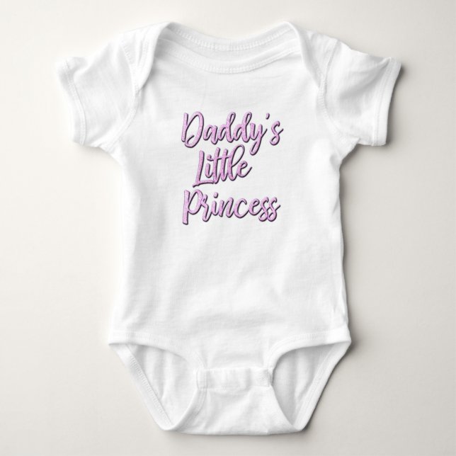 Body Costume de la petite princesse de papa pour bébé (Devant)