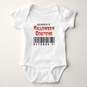 Body Costume d'Halloween Générique Code-Barres 31 octob