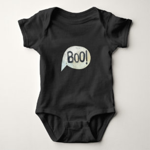 Body Costume d'Halloween Noir Cute Boo