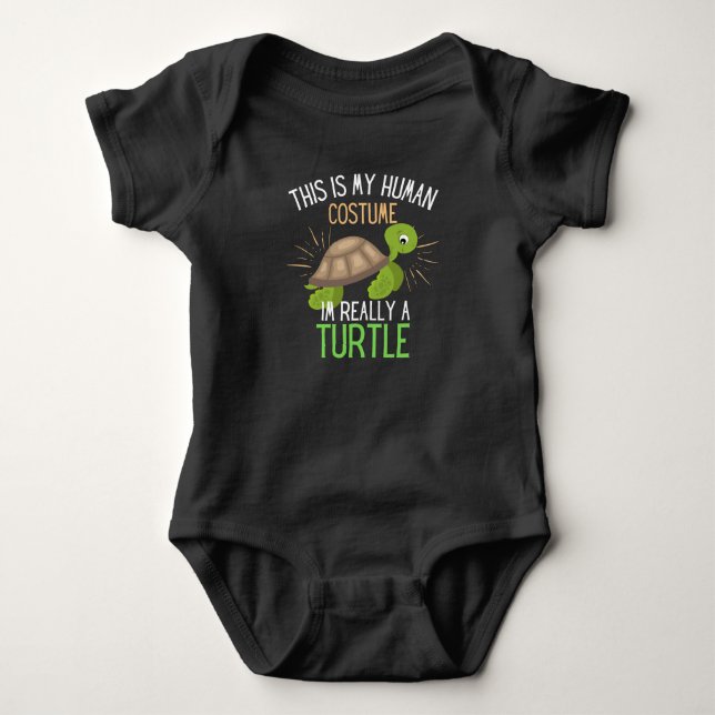 Body Costume Humain Je Suis Vraiment Une Fête De Tortue (Devant)