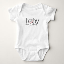 Body Costume Jersey Coeur Bébé CHD