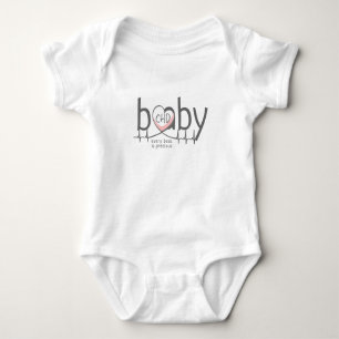 Body Costume Jersey Coeur Bébé CHD