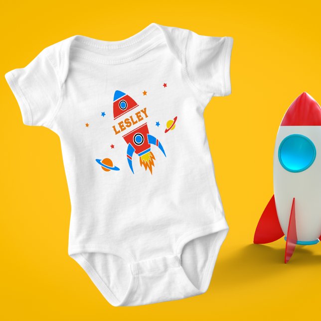 Body Costume personnalisé pour bébé à roquette (Créateur téléchargé)