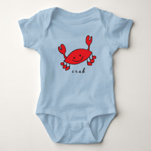 Body Costume pour bébé crabe et une pièce (avec base)