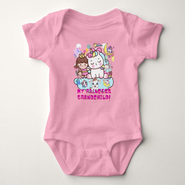 Body costume pour bébé pour petite-fille (Devant)