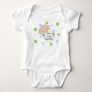 Body Costume pour le corps en jersey pour bébé Hanoukka
