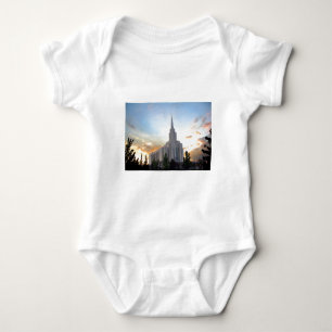 Body Coucher de soleil sur le temple LDS d'Oquirrh Moun