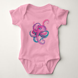 Body Couleur rose pâle Octopus  