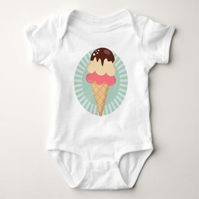 Body Coupe chocolate Vanilla Mint Green (Devant)